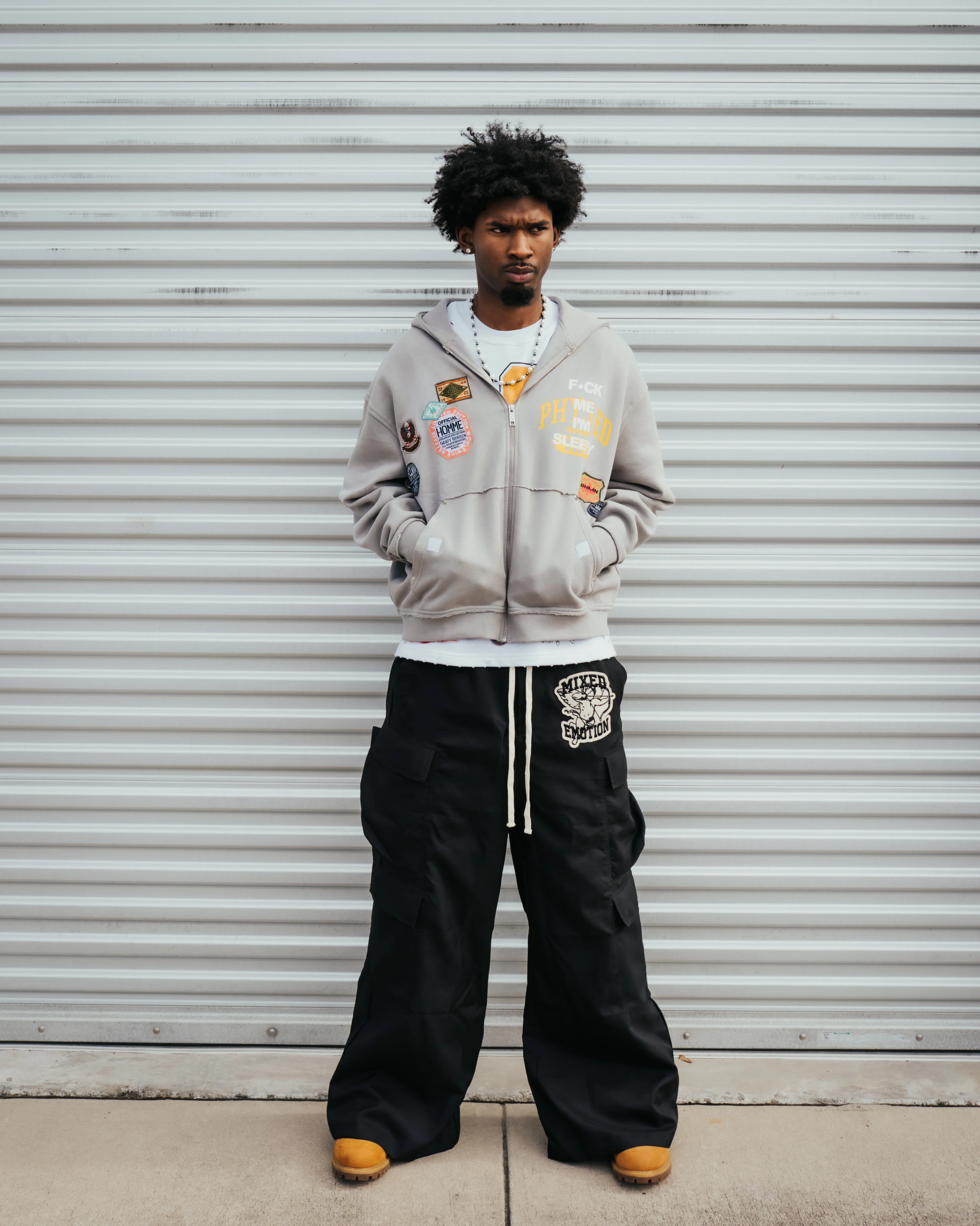 Baggy “M.E” Cargos - Image 3