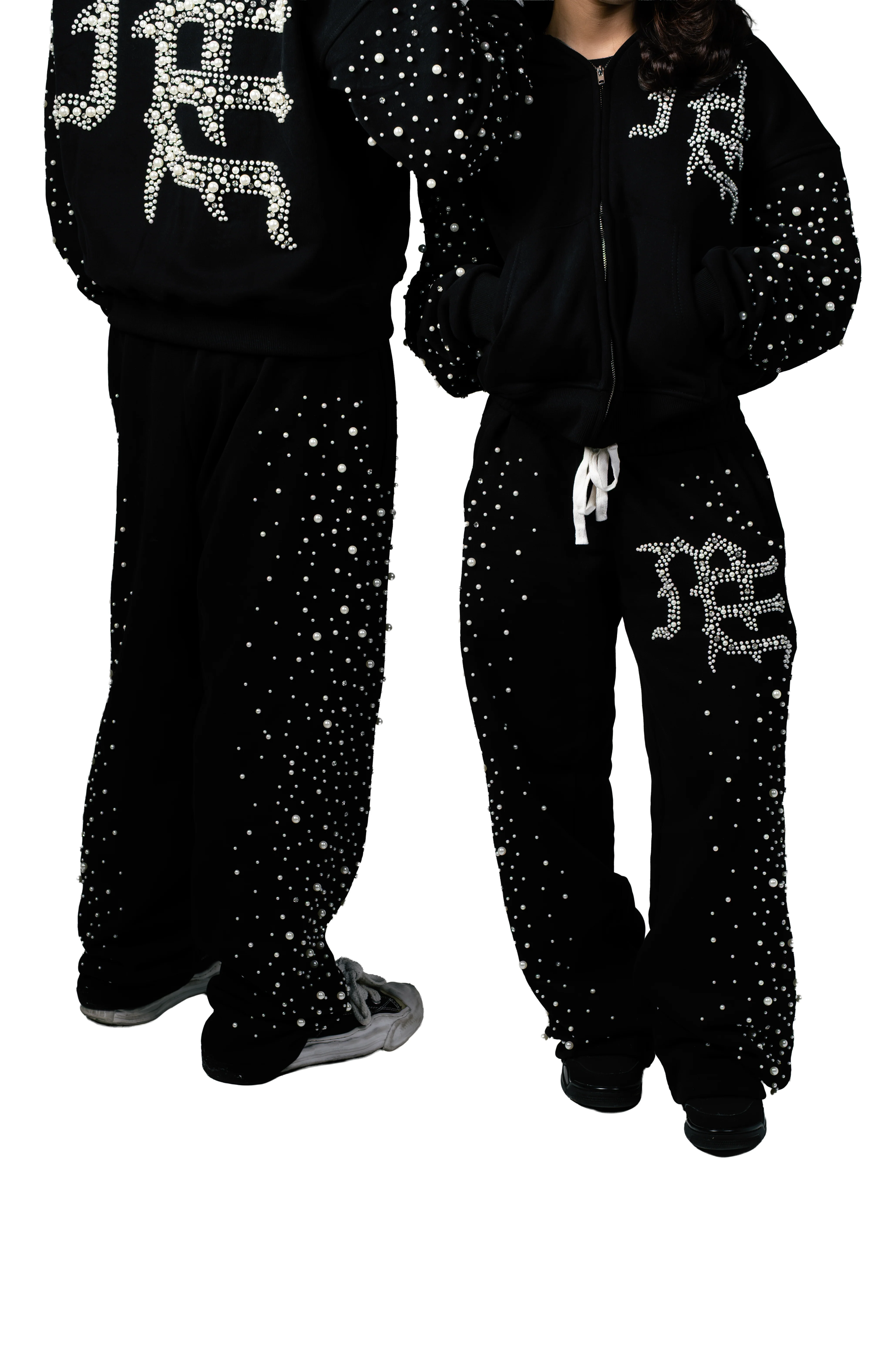 Black ‘Pearl’ Sweatpants - Image 6